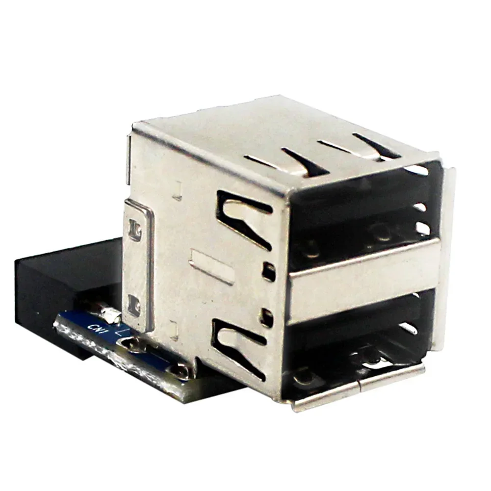 Mini USB2.0 9Pin/10P Computer Motherboard Header Adapter Female Extension Cable Compatibility Desktop Motherboard Accessories
