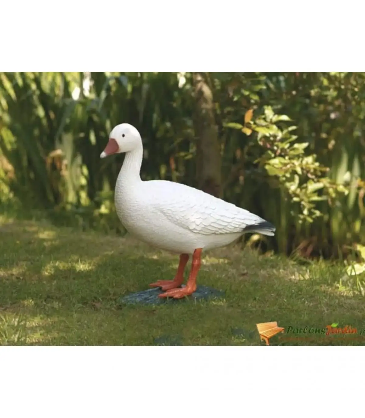 Garden Garden sculpture lawn ornaments Ubbink Goose animal figure 53 cm