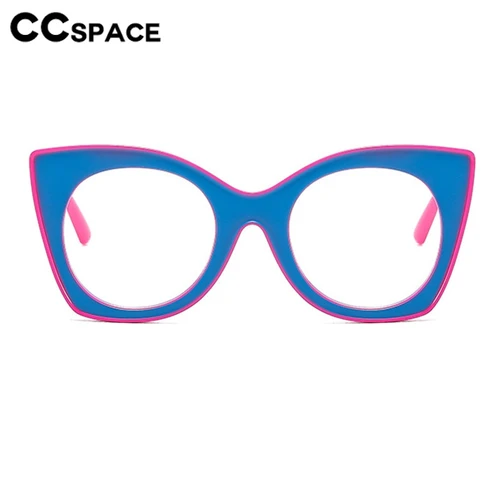Imagen 2 del producto Gafas de lectura redondas de resina para mujer, lentes coloridas populares para presbicia óptica, personalizadas, dioptrías + 50 ~ + 600 #301913