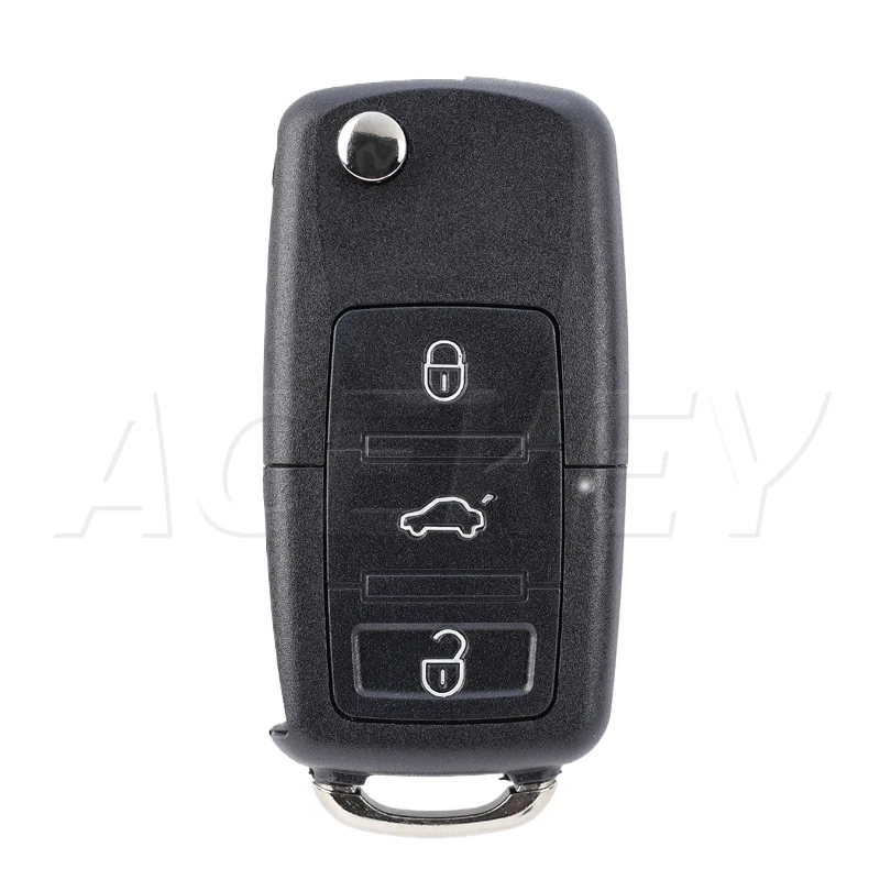 1K 0959753 G Chiave A Distanza Dell'automobile Fob per VW VOLKSWAGEN Golf Jetta Caddy EOS SIROCCO Tiguan Touran Skoda ID48 chip 433 Mhz Flip Key Box