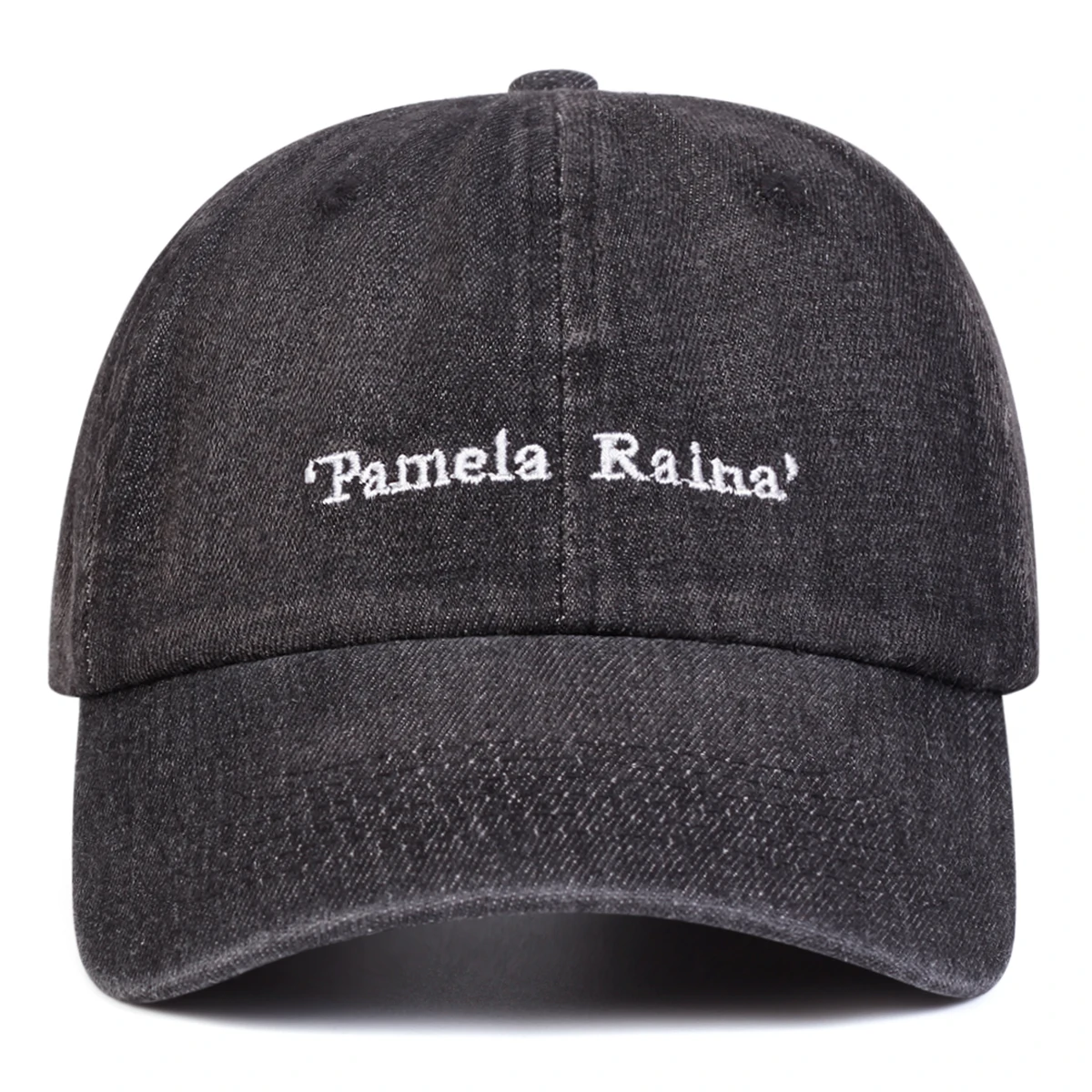 Unisex Pamela Raina Letter Embroidery Wash Baseball Caps Adjustable Casual Hats Spring and Autumn Outdoor Sunscreen Hat image 5
