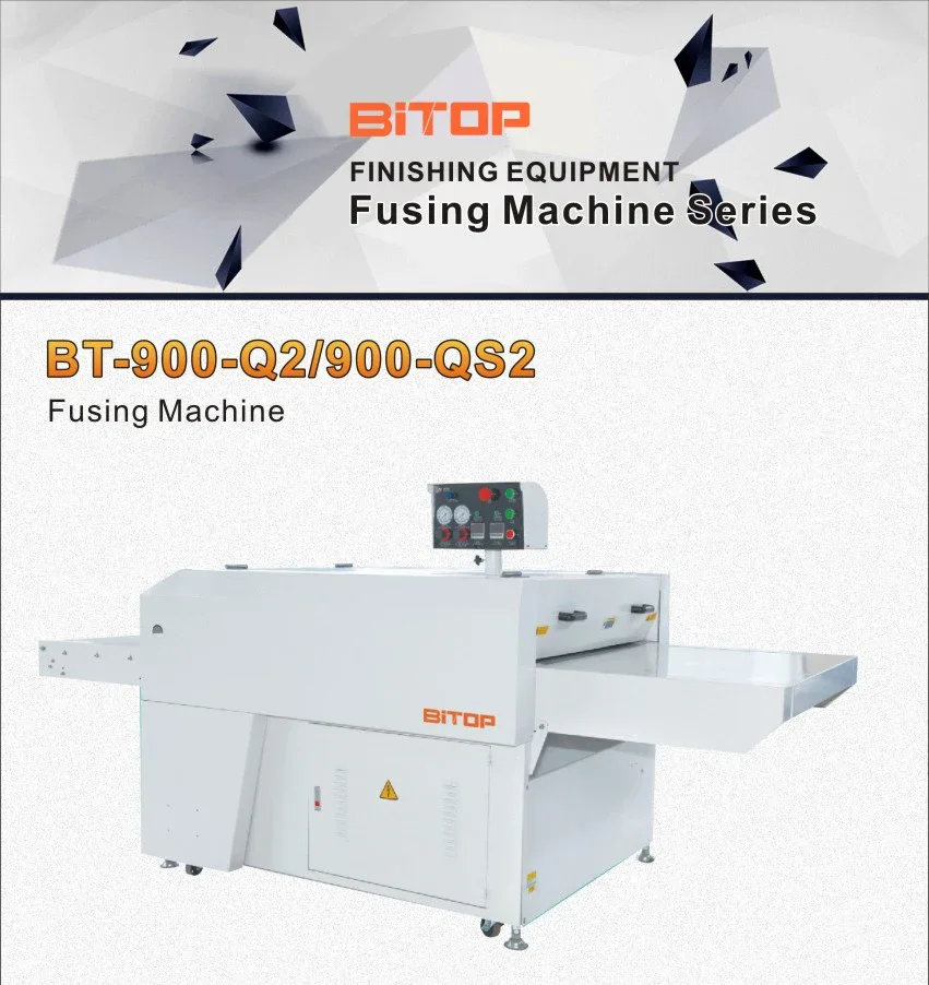 Fabric fusing machine BT-900-Q2/900-QS2 apparel machinery shirt finishing equipment