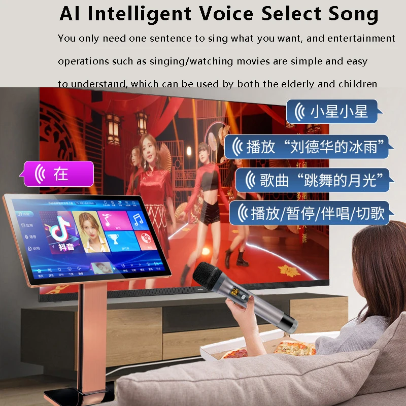 Music System Full Set Professional Commercial KTV Karaoke Machine Voice Jukebox 12inch Speaker Equipment