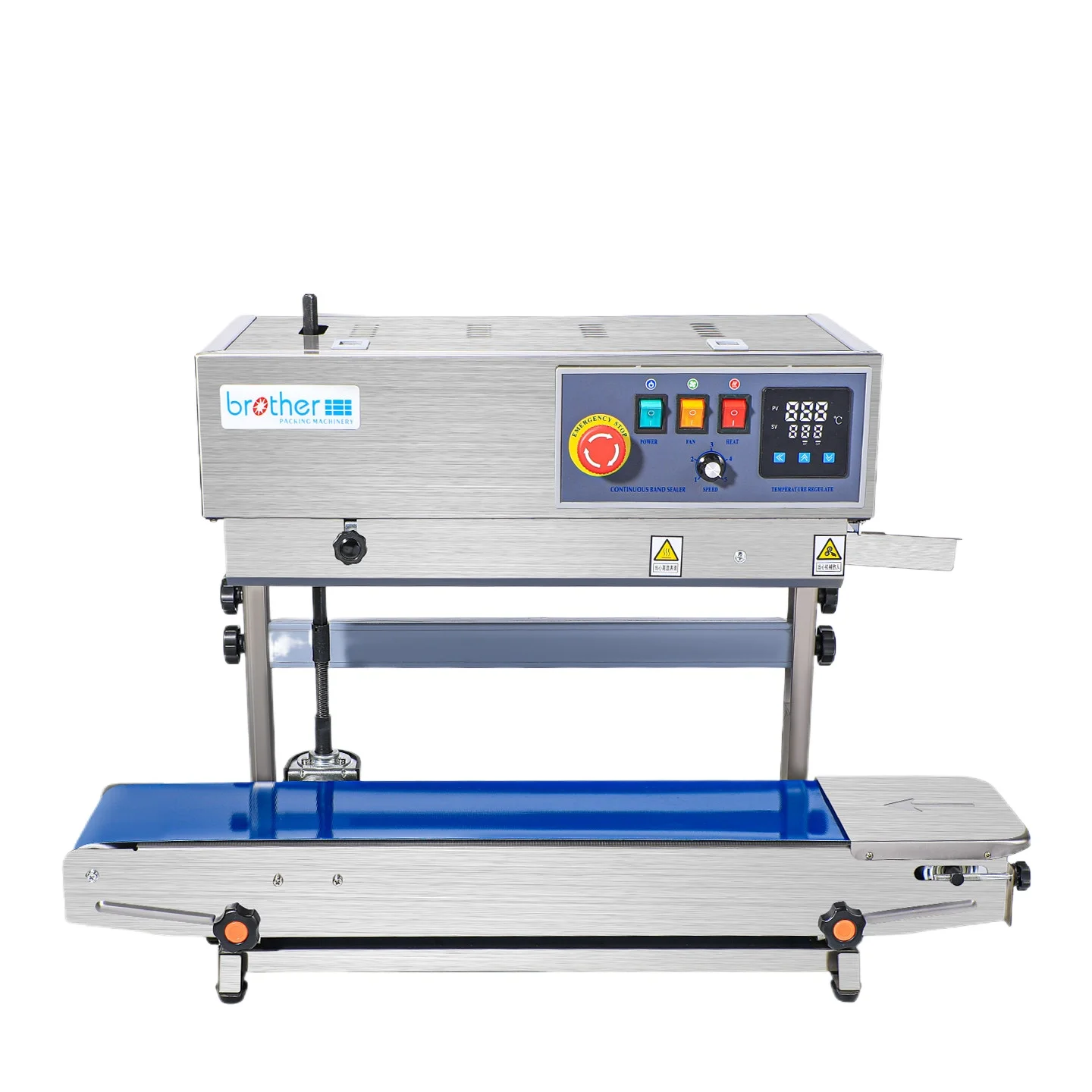 LMM automatic continuous sealing machine liquid powder automatic heat sealing machine