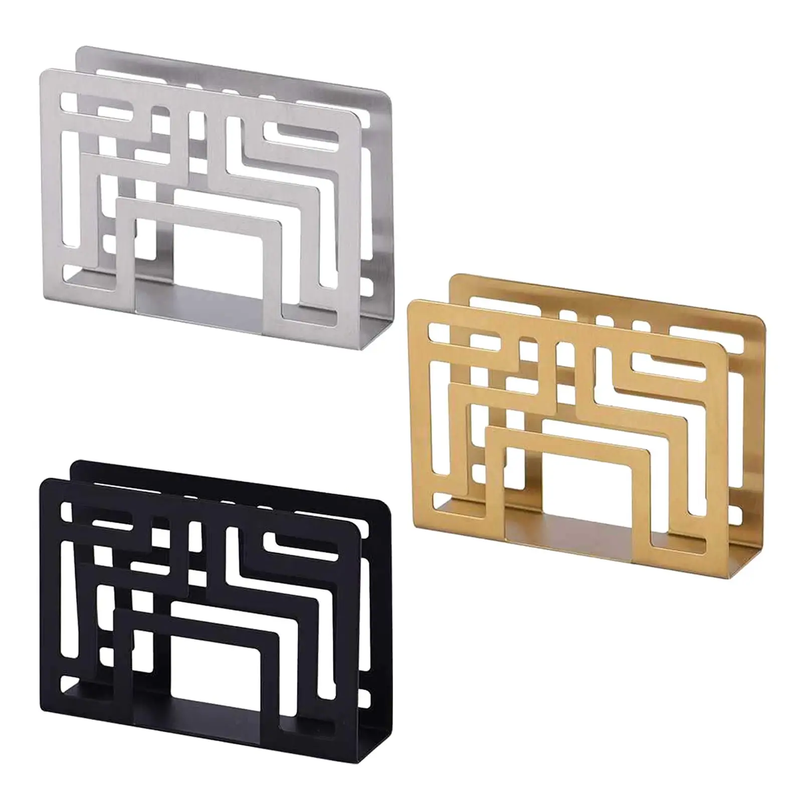 ステンレス　両面取りできる　ナフキン　ディスペンサー　卓上小物　店舗用品 Amazon｜卓上ナプキンホルダー, テーブル用直立ステンレススチール製
