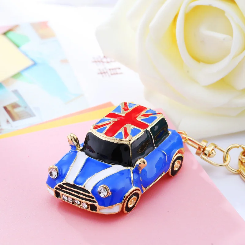 Car Styling Keychain Key Ring Holder Pendant Fob Holder For Mini Cooper Keychain