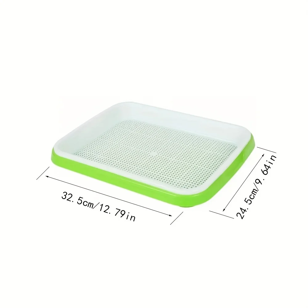 صينية إنبات البذور بدون تربة لزراعة شتلات الحديقة ونمو أداة زراعة براعم الفاصوليا النباتية #6