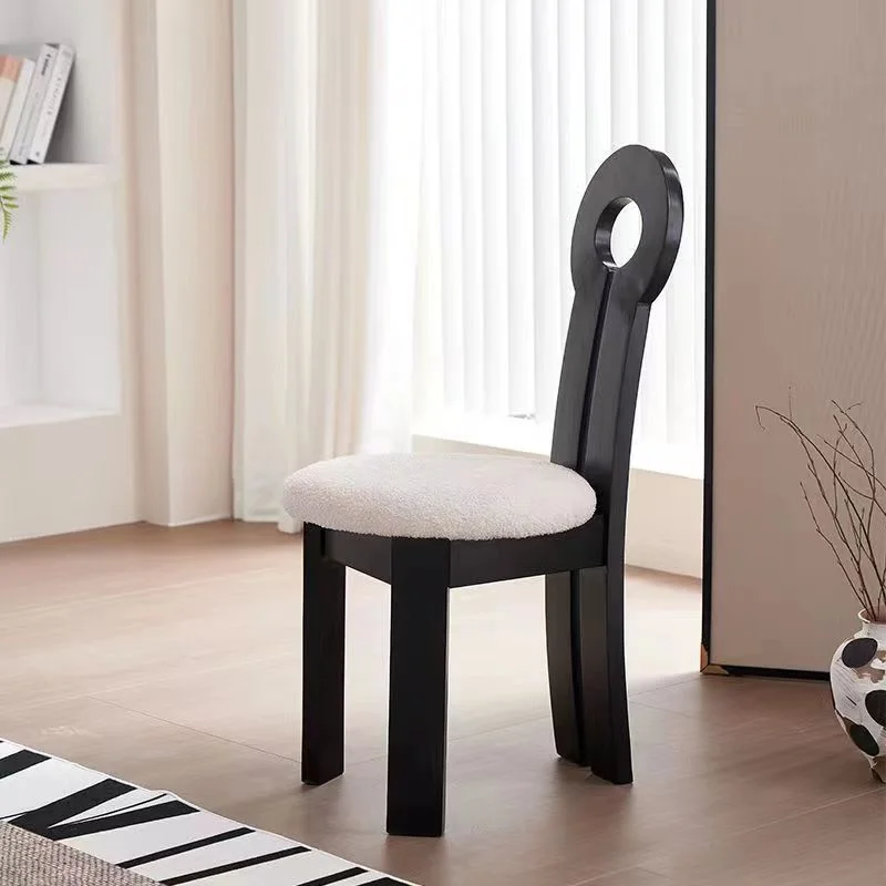 

Французские твердые деревянные обеденные стулья для ресторана, винтажные бархатные одиночные обеденные стулья с обивкой, модная мебель для дома Stuhl