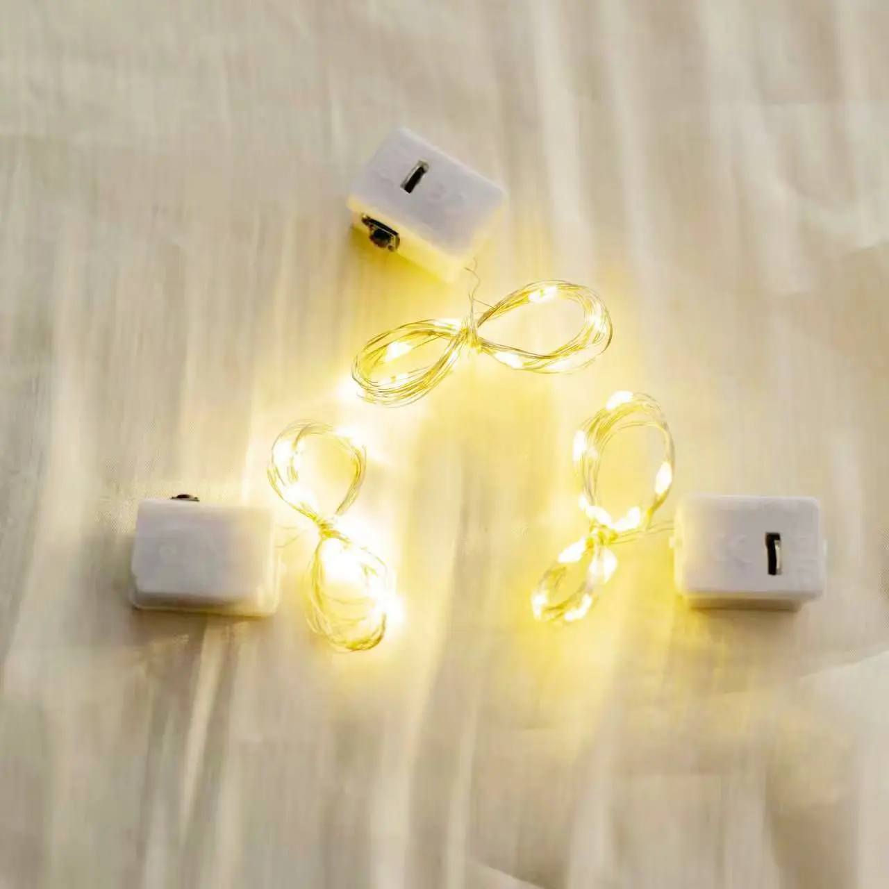 LED Fairy String Lights Waterproof Decorative Light Strings Holiday Ambient Lights for Halloween Christmas Valentine's Day