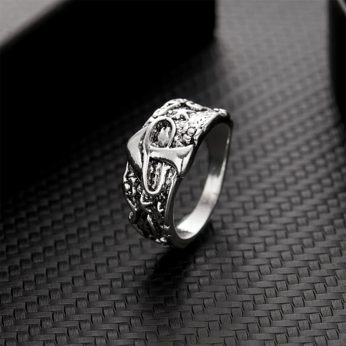Retro Boho Schmetterling Ring Für Frauen Mode Silber Farbe Eule Engel Flügel Katze Tier Unregelmäßige Öffnung Ringe Vintage-Schmuck Geschenk – Detail 13