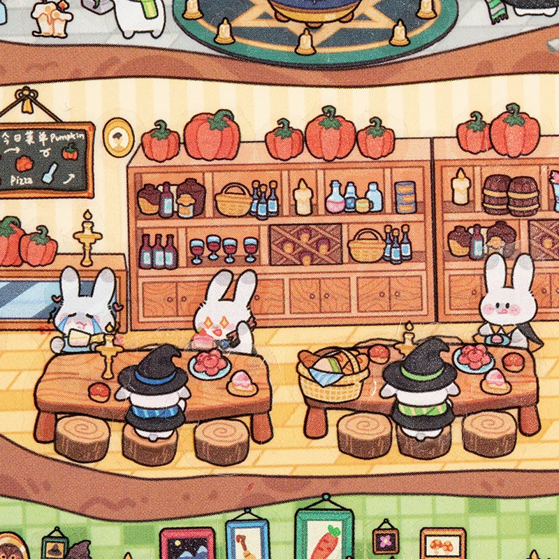 

3D миниатюрная забавная наклейка, трехмерная DIY хижина, ландшафтный дизайн, серия World для студентов, детей, наклейки для домашних животных