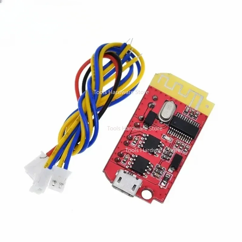 10PCS CT14 Micro 4.2 Stereo Bluetooth Power Amplifier Board Module 3.7v 5VF 5W+5W Mini with Charging Port