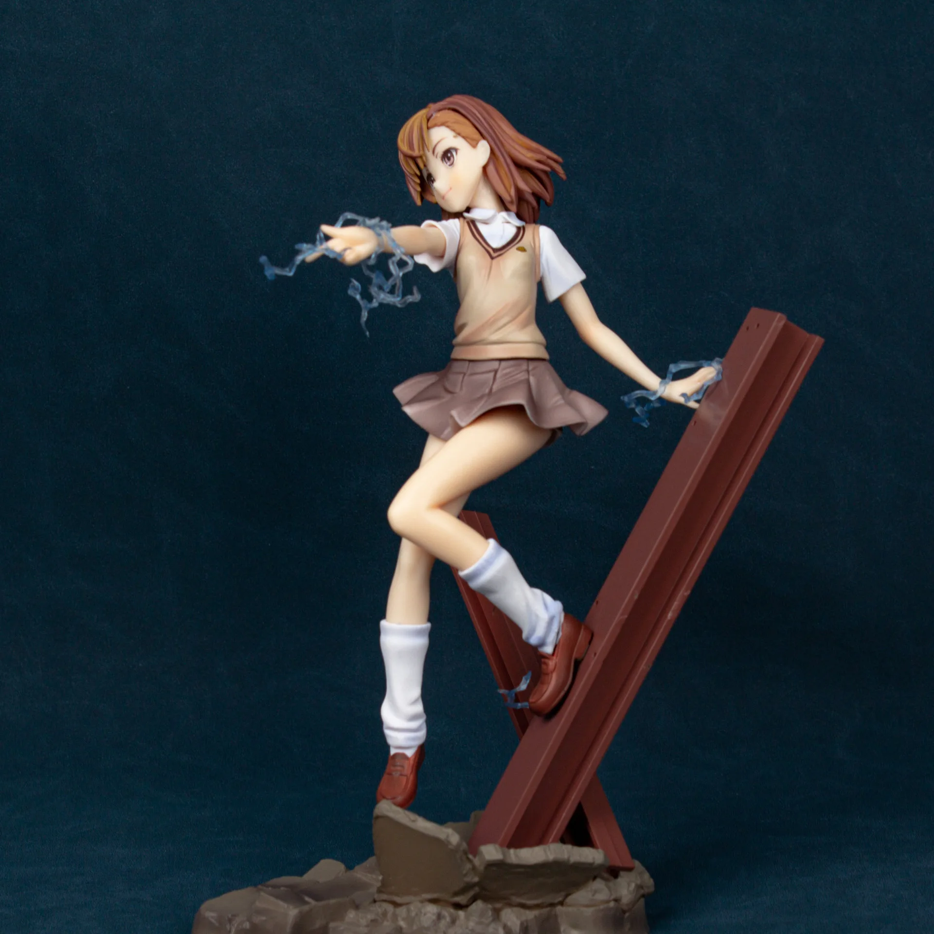 Figura de acción de anime de 26 cm de Toaru Majutsu no Index, Toaru Kagaku