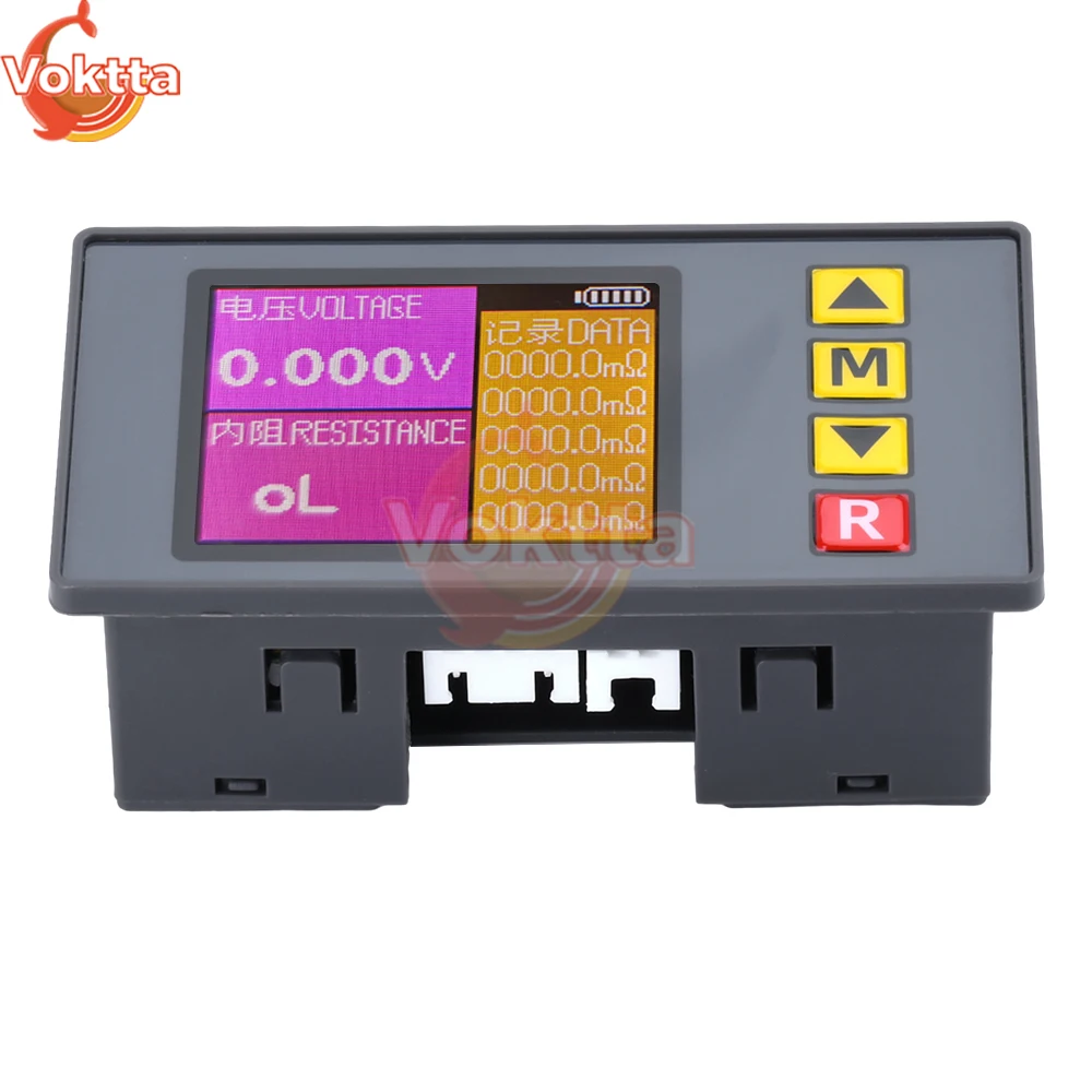 New DC5V Battery Voltage Internal Resistance Tester LCD Display Universal 18650 Lithium Battery Tester Voltage Detection 4-wire