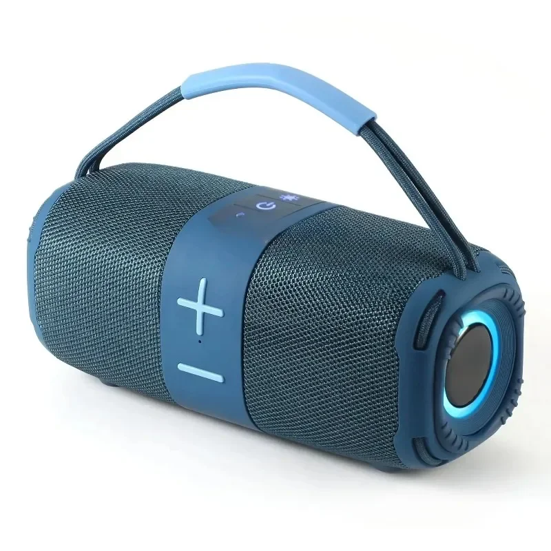 Rechargeable RGB Color Portable TG668 High Volume Subwoofer Dual Channel LED Diaphragm Bluetooth Speaker