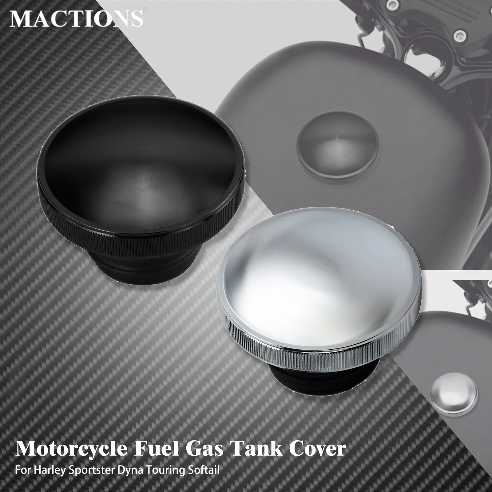 

Motorcycle Fuel Gas Oil Tank Cover Vented Gas Oil Cap For Harley Touring Electra Glide Ultra Sportster XL1200 Softail Low Rider