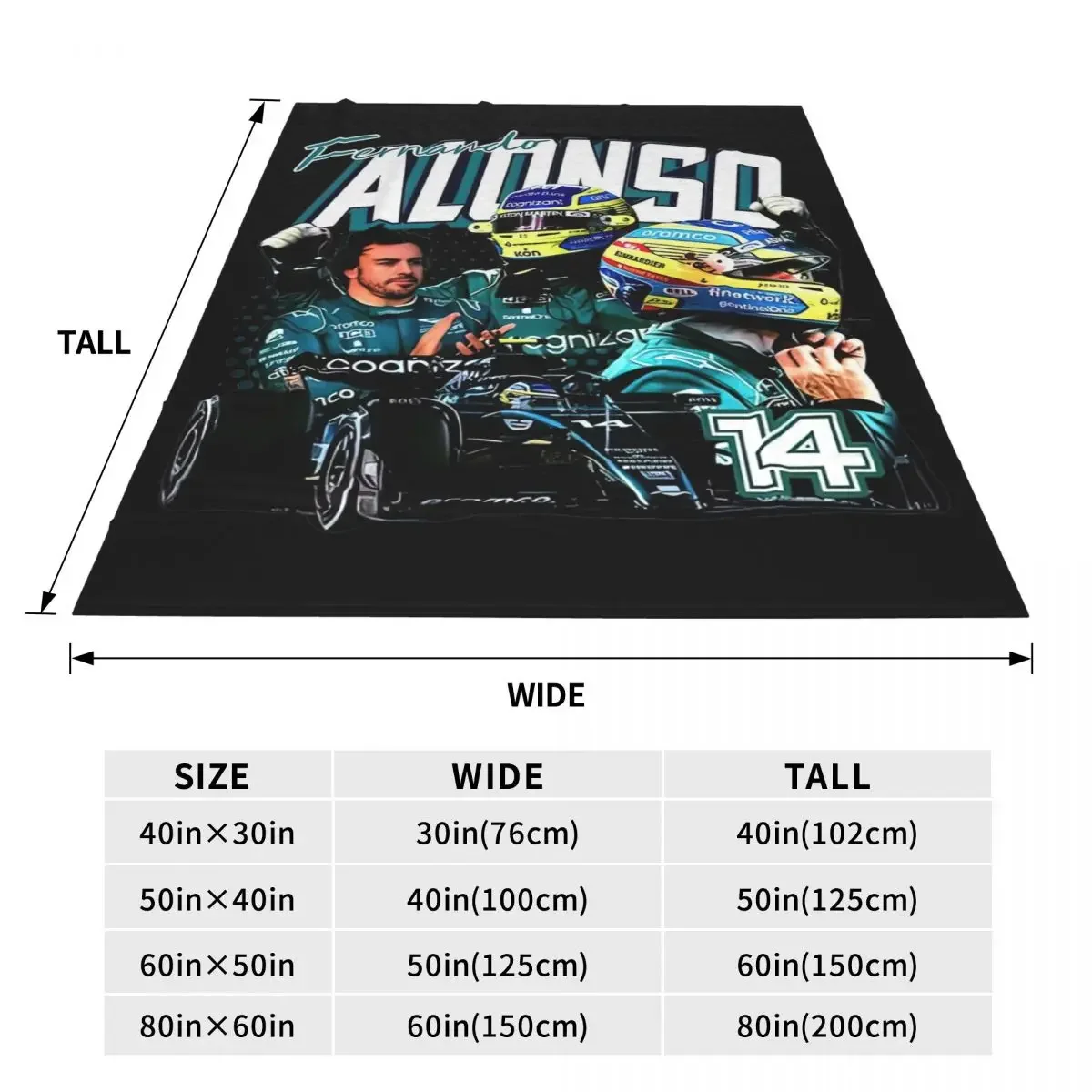 جوليا ألونسو-بطانية الفانيلا متعددة الوظائف ، طباعة ، فائقة النعومة ، للسرير ، الفراش ، السفر #5