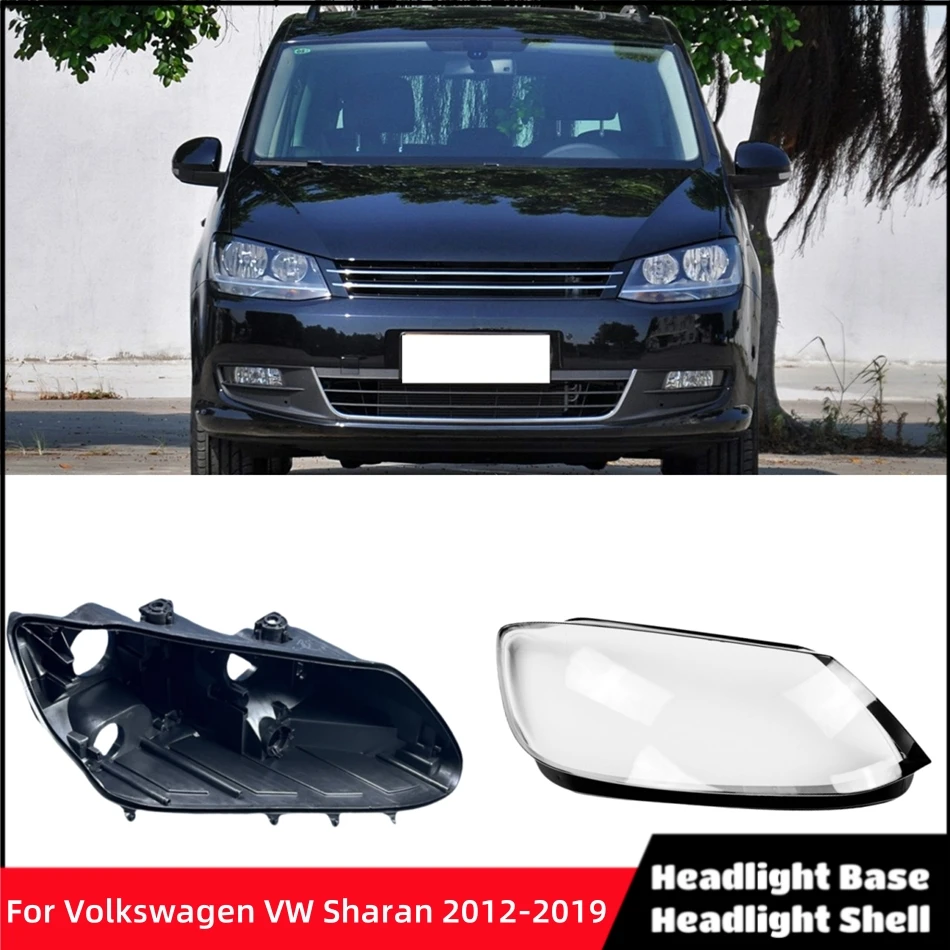 For Volkswagen VW Sharan 2012 2013 2014 2015 2016 2017 2018 2019 Car Base Head Lamp Shell Headlight Support Car Headlight Cover