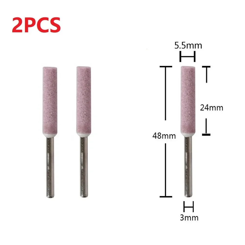 Kit profissional de rebarbas para apontador de motosserra, haste de 3mm, 4/48/55mm, cabeças de moedor para escultura de broca de serra de corrente de alto desempenho