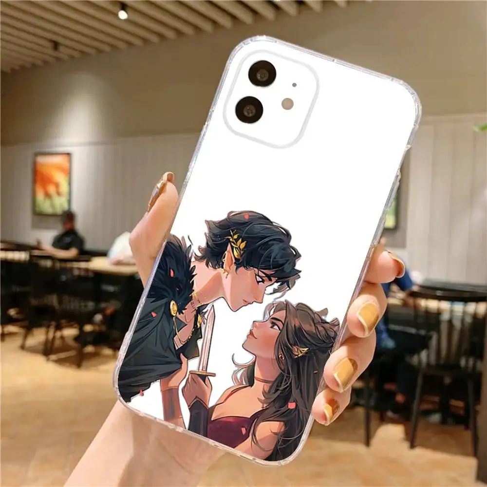 حافظة هاتف Cruel Prince Jude Cardan لهاتف iPhone 17,16,15,14,13,12,11 Pro,Max,Plus,X,XS,XR,SE4,E غطاء ناعم شفاف صغير #2