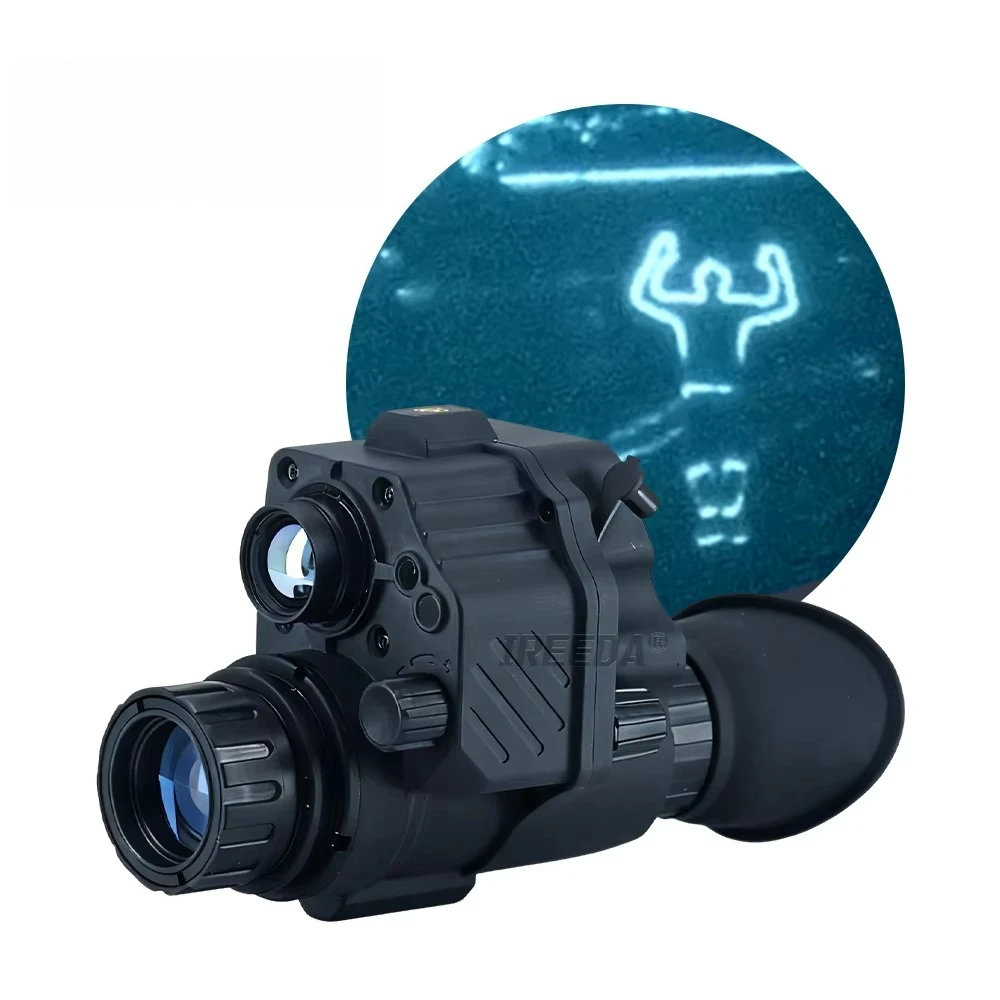 F-PVS14 Factory Price Portable White or Green Phosphor Fusion Night Vision Thermal Monocular Small Size and Lightweight