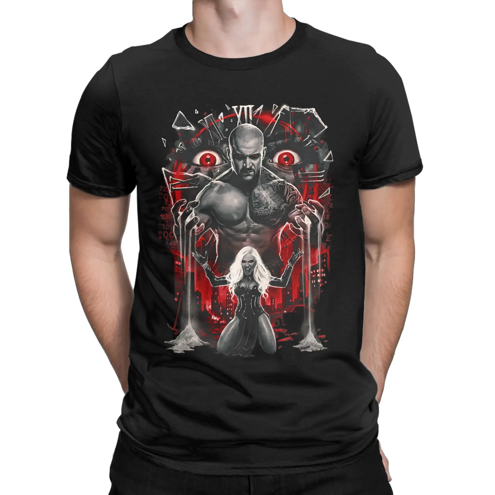 

Karrion Kross wrestler Merch Men Women T Shirt Pure Cotton Tee Graphic Printing T-shirt Clothing
