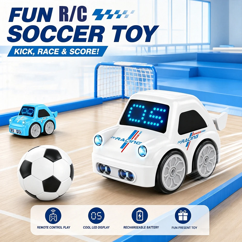 Smart Mini RC Car Gesture Follow Automatic Obstacle Avoidance Line Patrol Remote Control Vehicle Desktop Kids Educational Toys