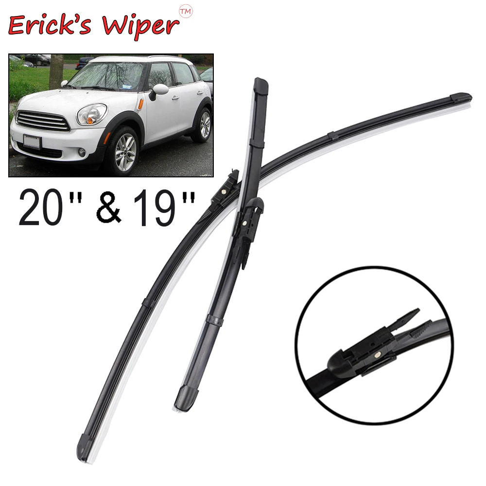 Erick\'s Wiper Front Wiper Blades For Mini Countryman R60 2010 - 2016 Windshield Windscreen Window Car Rain Brushes 20\