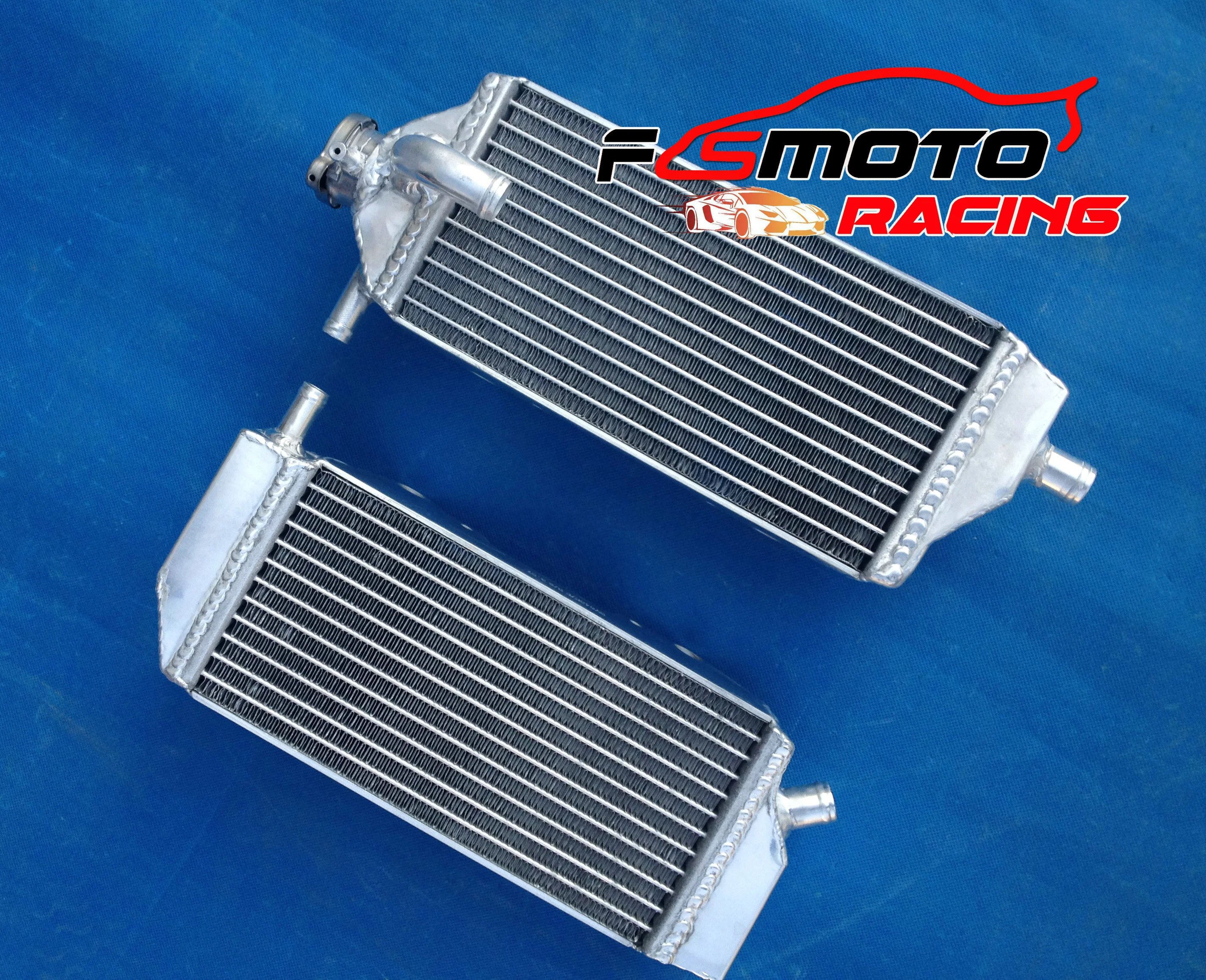 All Aluminum Radiator For Yamaha YZ450F 2014-2017 / YZ250F 2014-2018 2014 2015 2016 2017 2018