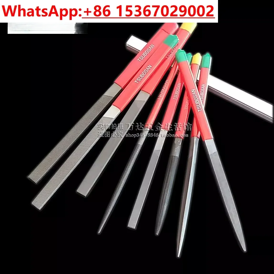 5PCS Assorted/Flat file Semicircular triangular round /Fitter woodworking 215mm thick medium、tooth flat 、 Steel file