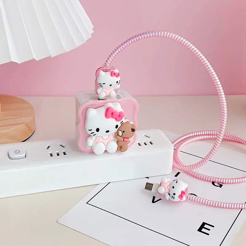 Mymelody Wave Edition Suitable for Xiaomi Charger 120W Protective Cover Fast Charging 67W/33W Data Cable Biter Protective Covers