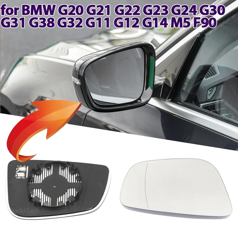 

Side Heated Electric Wide Angle Wing Mirror Glass For BMW G20 G21 G28 G22 G23 G24 G30 G31 G38 G32 G11 G12 G14 G15 G16 F90