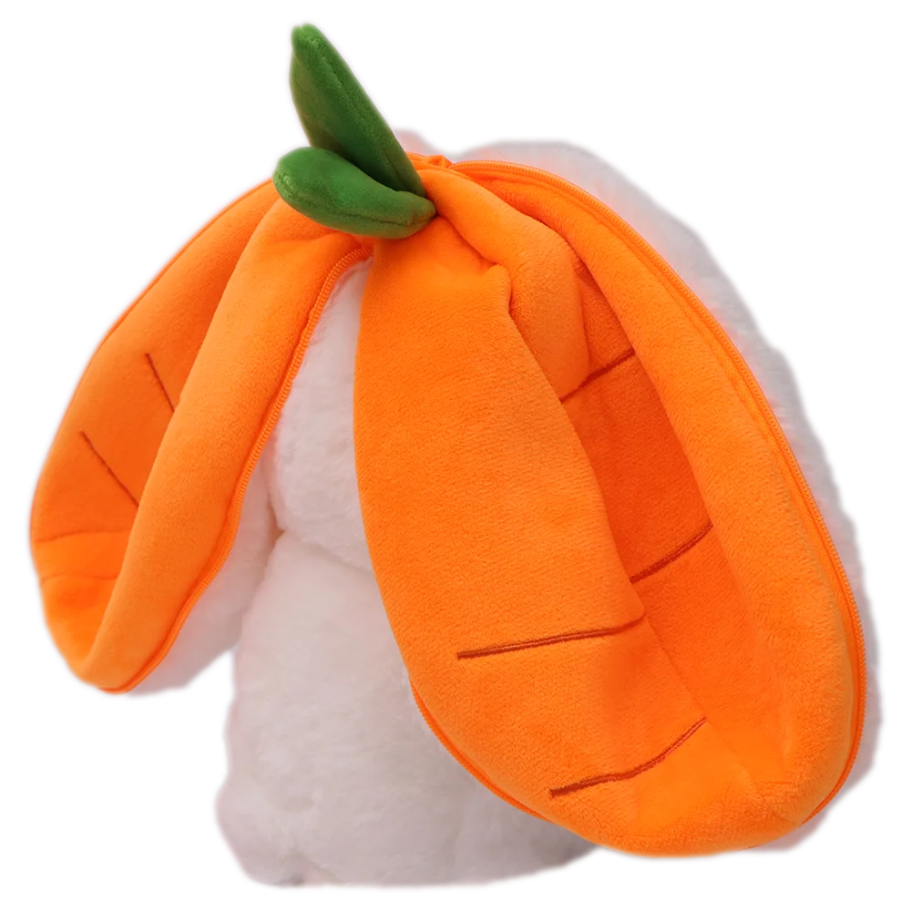7.2" Stuffed Bunny Animal Toy Pillow Transform Strawberry Rabbit Little Rabbit Doll Puppet Carrot Rabbit Plush Birthday Gift