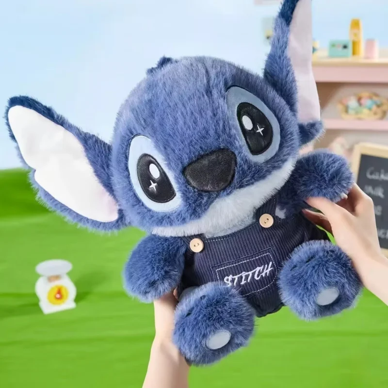 

Stitch Plush Toys Girls dungarees stuffed animals cute Sweatshirt Dolls movie tv theme park souvenirs collectibles Birthday Gift