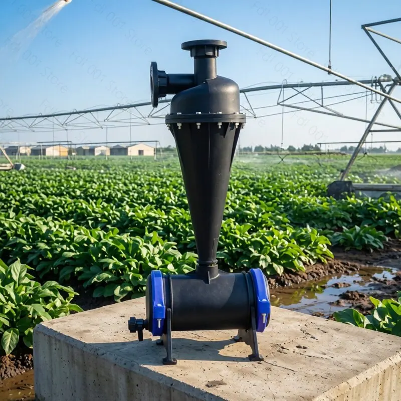 2/3/4 Inch Sand Gravel Centrifugal Filter, Micro Spray Drip Sprinkler Agricultural Irrigation Water Filtration System