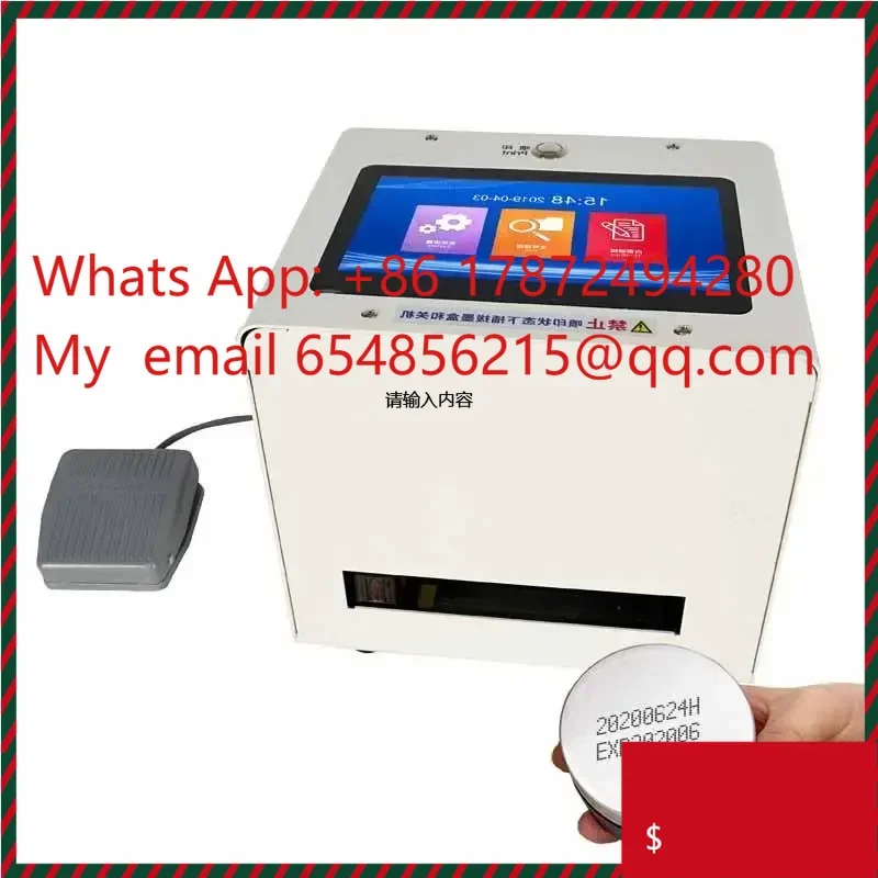 for concave convex surface printingTo Operate Manual Inkjet Printer Semi-automatic Compact desktop Inkjet Printers