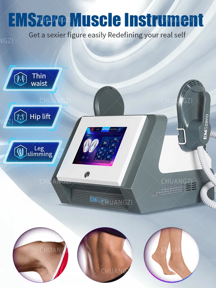 2024 Newest Portable DLS-EMSlim RF HIEMT  power 6500W Muscle Stimulating Fat Removal Muscle Sculpt Machine EMSzero