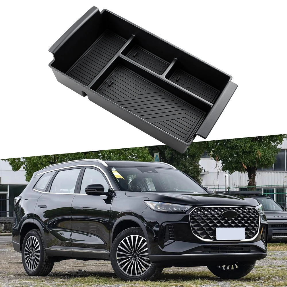 Armrest Storage Box for Chery EBRO S800 2025 2026 Central Console Organizer Storage Tray Plate Holder Container Car Accessories