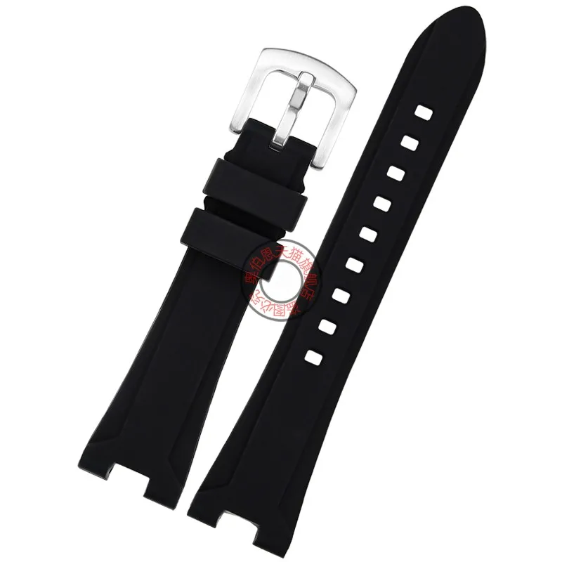 Silica Gel Watch Strap For Citizen MECHANICAL NJ-0150 NJ0151 NJ0155 Watch Bracelet  22mm Black Yellow Green Skyblue