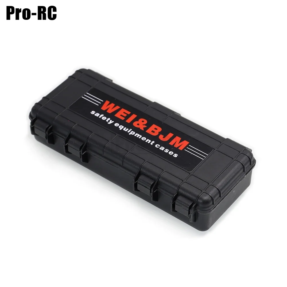 3개 플라스틱 안전 장비 케이스 미니 보관함 (1/10 RC 크롤러 자동차 Axial SCX10 90046 Traxxas TRX4 TRX-4 TRX-6 MST HSP 용)