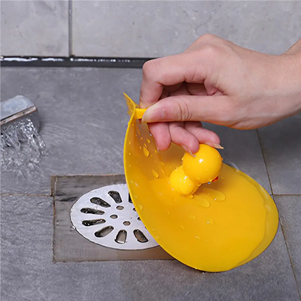 Kitchen Sink Strainer Lid Deodorant Pad High Performance Silicone Drain Stopper Anti-insect Cover Bathroom 2 Pcs/S