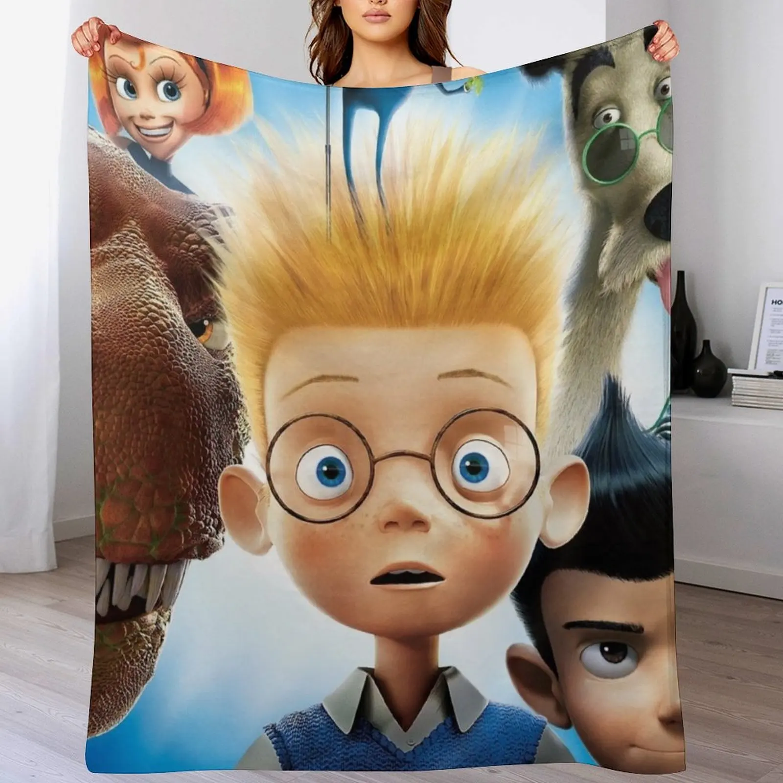 meet the robinsons Throw Blanket