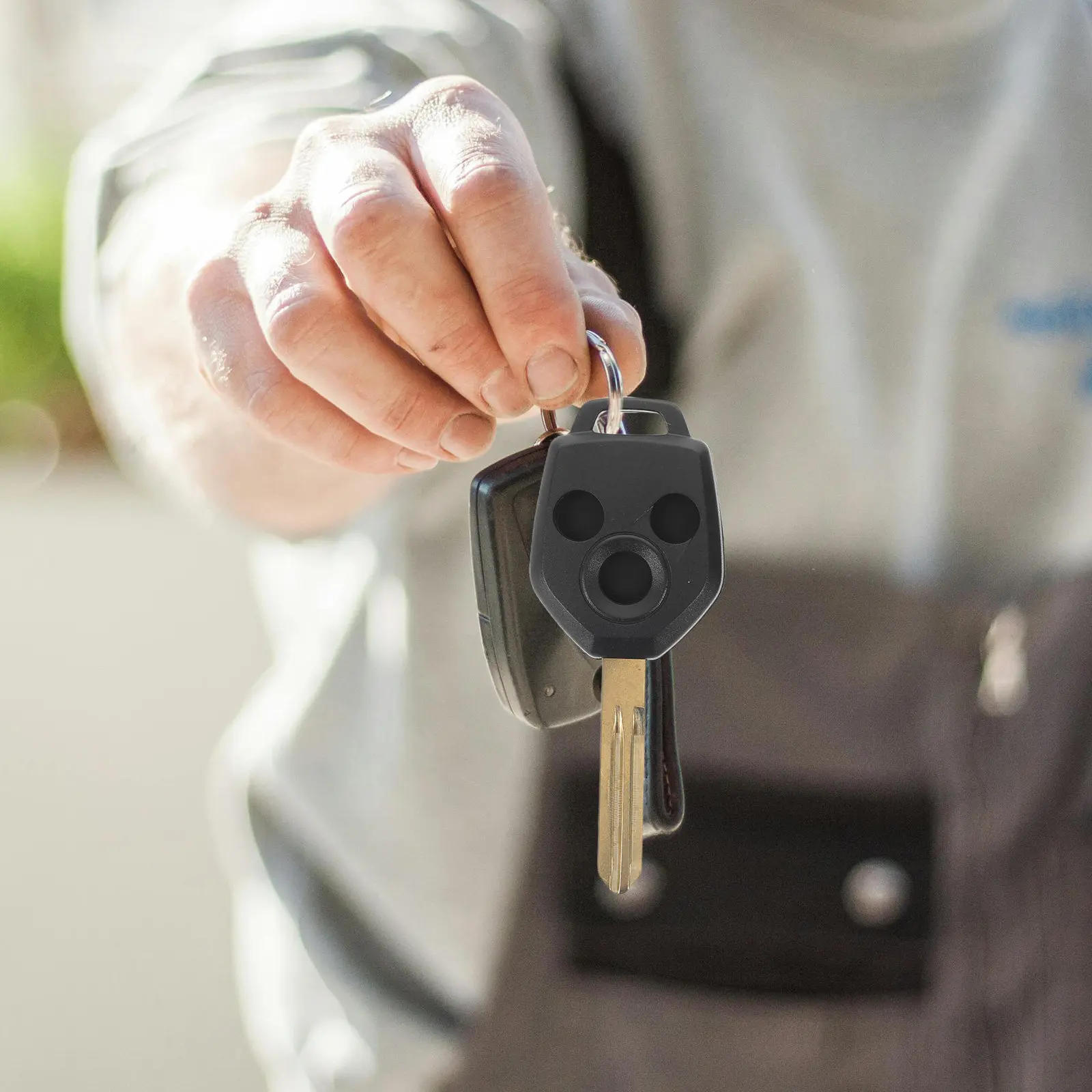 Car Key Shell Remote Case 2 Buttons Replacement Cover Compatible for Volkswagen