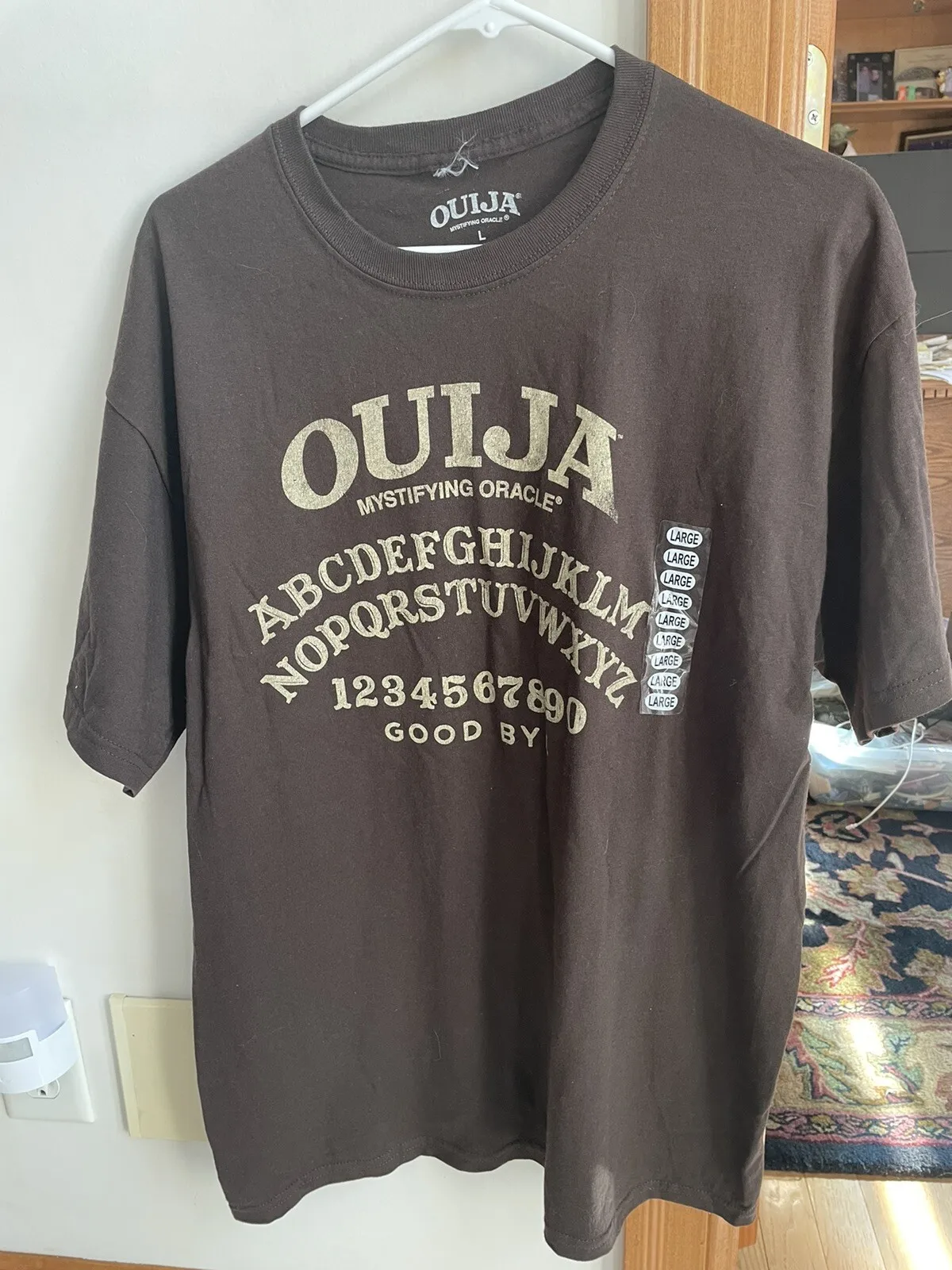 Ouija Mystifying Oracle Tee TShirt Brown LargeNew
