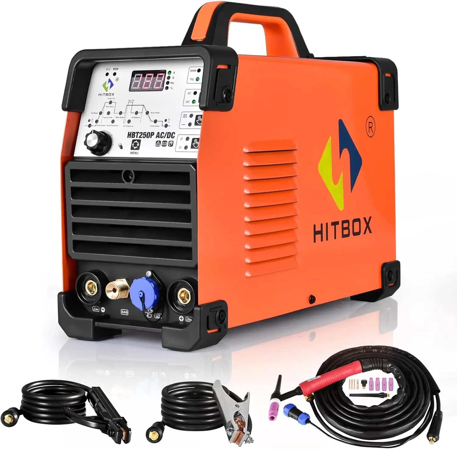 

HITBOX 200A TIG Welder,AC/DC TIG Welder With Pulse 4 IN 1 Welding Machine,