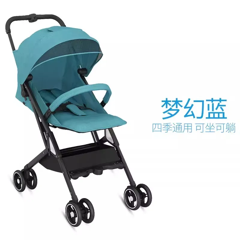 

Can Get on The Plane Ultra-light Stroller Umbrella Car One-click Folding Children's Trolley Portable Baby Stroller