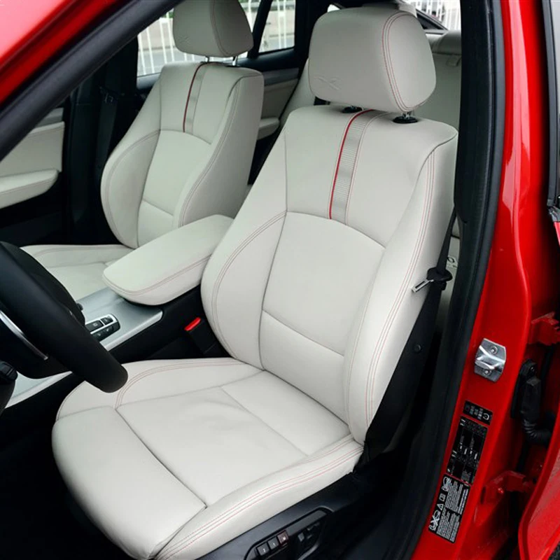 

Для BMW X4 2014 2015 2016 2017 2018 2019 чехол на сиденье из воловьей кожи и ПВХ, подушки для передних и задних сидений, автомобильные аксессуары, 12 шт./компл.