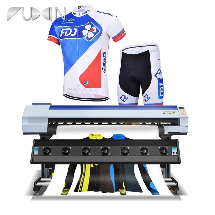 High resolution 3200dpi 1.9m large format sublimation printer heat transfer polyester fabrics dye sublimation printer