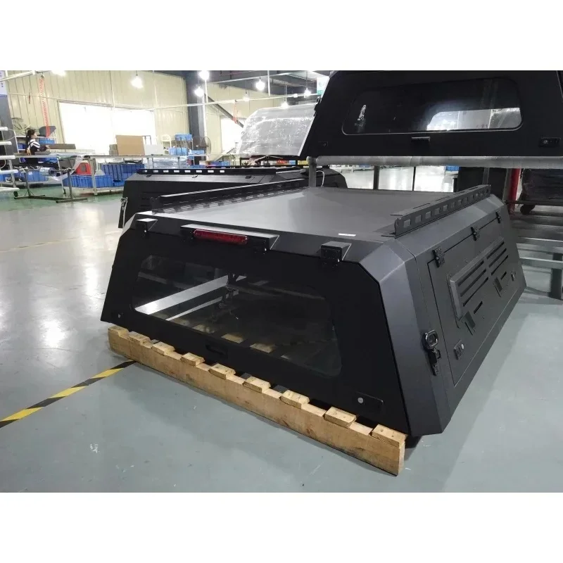 Power‑Operated‑Crafted High Quality Electric Retractable Roll Hard Type Tonneau Cover Aluminum Alloy For F150 Auto Exterior Modi