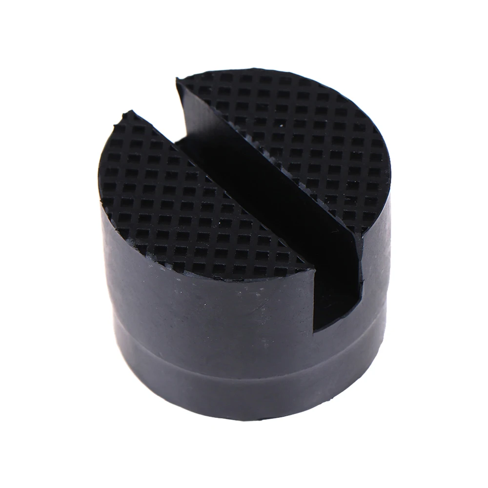 1PC Floor Slotted Car Rubber Jack Pad Frame Protector Adapter Jacking Disk Pad Tool for Pinch Weld Side Lifting Disk New